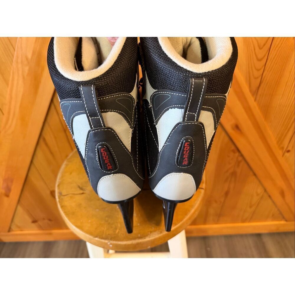 American Athletic Cougar Softboot Hockey Skates Size 12 - Picture 4 of 7